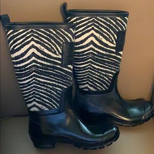 Coach rain boots